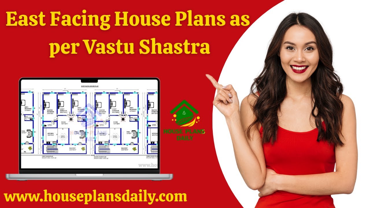 East Facing House Plans as per Vastu Shastra | Modern Vastu Home Design Ideas