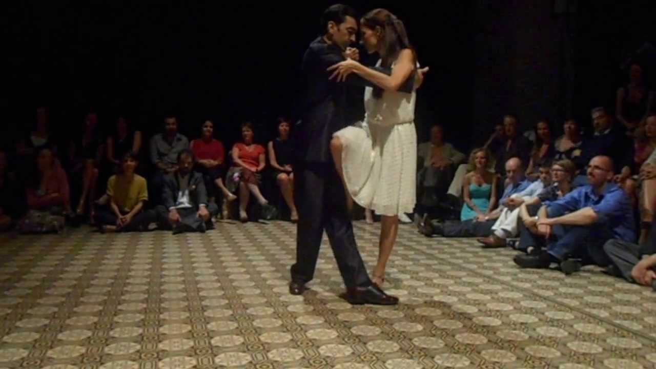 Demian Garcia & Eugenia Ramirez en Patio de Tango 2013.