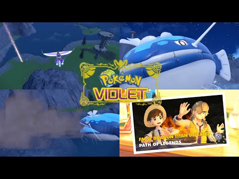 Pokemon Violet Road False Dragon Titan Path of Legend 5