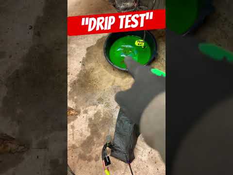 Drip Test PIG MAT Universal Absorbing Mat