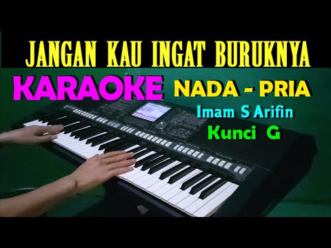 YANG PERNAH KUSAYANG - Imam S Arifin | KARAOKE Nada Pria