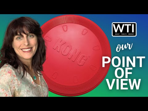 KONG Rubber Flying Disc - WTI product video review
