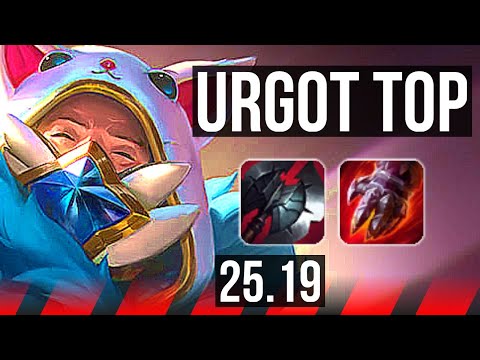URGOT vs RENEKTON (TOP) | EUW Master | 25.19