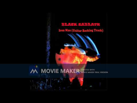 Black Sabbath - Iron Man (Guitar Backing Track)
