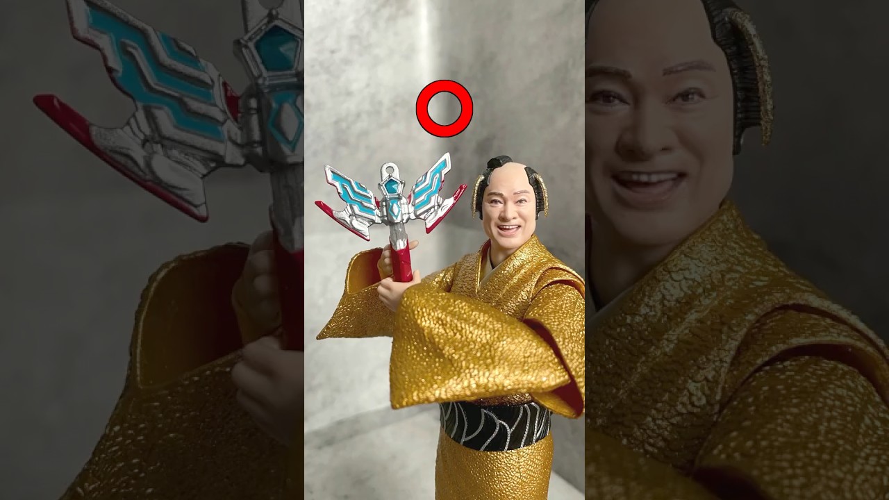 ガチャガチャのミニチュアはフィギュアに合うのか？オメガスラッガー編 #shorts