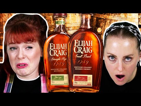 Irish People Try Elijah Craig Bourbon
