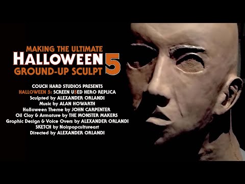 Michael Myers Sculpture Timelapse Documentary - Halloween FULL VERSION DIY TUTORIAL