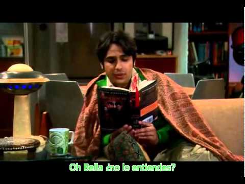 The Big bang Theory - Raj reading New Moon - S04E07