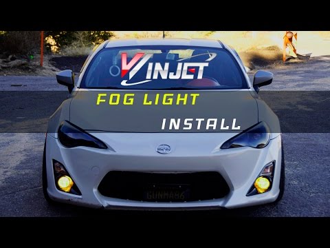 Scion FRS: Winjet Fog Light Install Guide (no splice required)