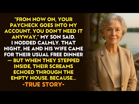 HER TRUE STORY FROM WISCONSIN👵💔 My Son Said, “Mom, I’ll Handle Your Money,” What He Didn’t Know Was…
