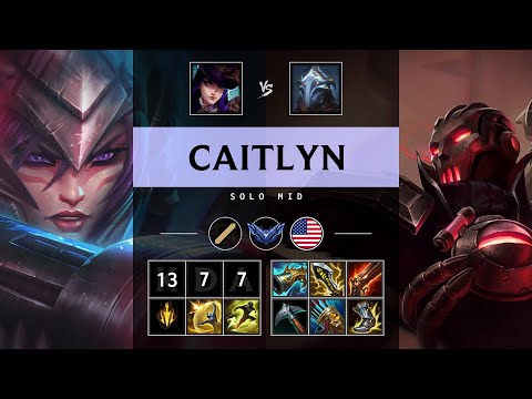 Caitlyn Mid vs Viktor - NA Diamond Patch 25.14