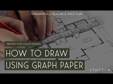 How to Create a Scaled Drawing on Graph Paper | Hand Draw Your Room Like an Interior Designer