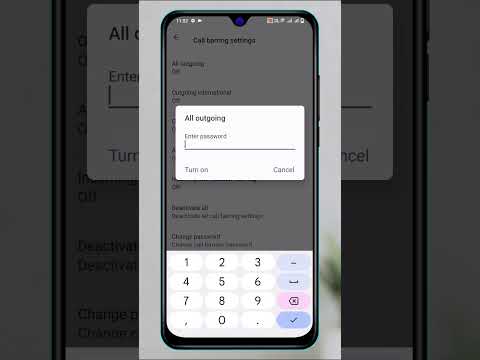 How to enable/disable call barring on Android #shorts #youtubeshorts #ytshorts