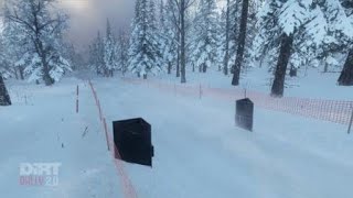 DiRT Rally 2.0　snow stage my first play