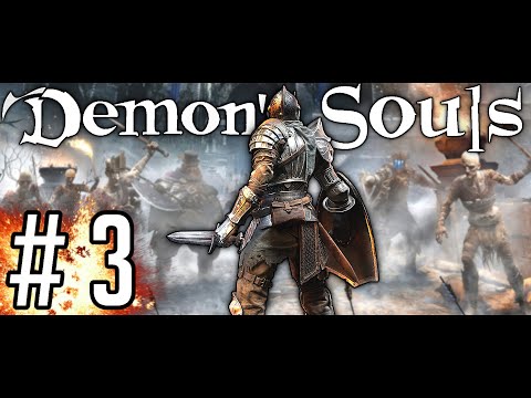 DEMON'S SOULS [#3] - Pierwszy Boss - Falanga || GAMEPLAY PL