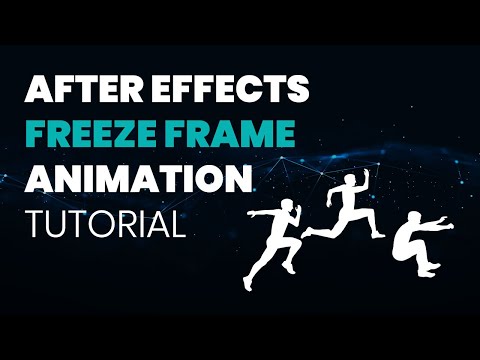 After Effects Freeze Frame Clone Animation Tutorial