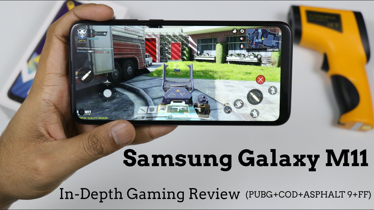 Samsung Galaxy M11 - In-Depth Gaming Review (PUBG + COD + Asphalt 9 + Free Fire) 🎮🕹