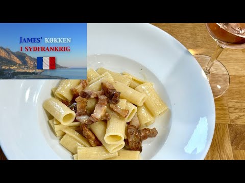 Pasta alla gricia - en af de klassiske romerske pastaretter