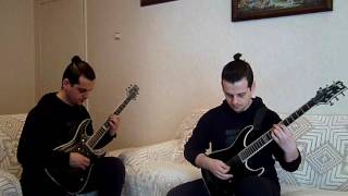 Cradle Of Filth - 3 - A Gothic Romance (Red Roses For The Devil&#39;s Whore) (Dual Guitar Cover)