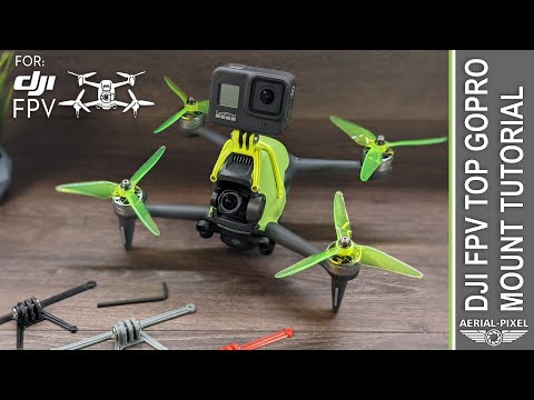 DJI FPV Drone Combo GoPro Action Mount Hardware Included! 8 Colors