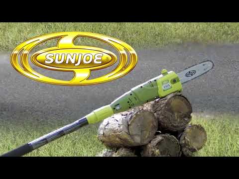 Sun Joe Pole Chain Saw 8" 6.5-Amp Electric Chain Saw - Sun Joe SWJ800E