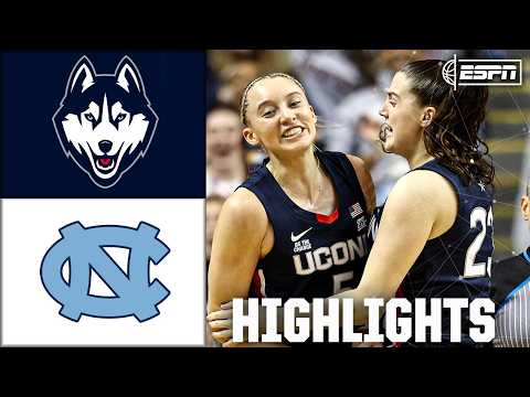 UConn Huskies vs. North Carolina Tar Heels | Full Game Highlights | ESPN College Basketball