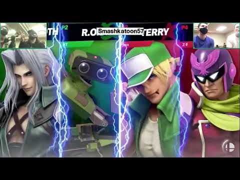 Pongo & Delta (G) vs. JMX & Pyraxy (R) - Losers Semis - Smashkatoon 57