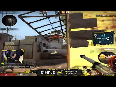 S1mple INSANE AWP ACE @ Faceit Pro League Europe