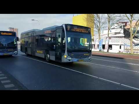 Qbuzz Streekbus 3336 als Qlink Blauw lijn 3 naar Ruischerburg Groningen