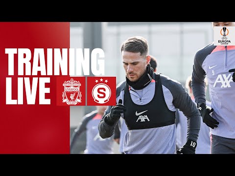 Live Training: Liverpool vs Sparta Prague | UEFA Europa League