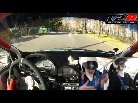 4 Rajd Niepodległości Mysłowice 11.11.2012 Tomasz SIKORSKI / Mateusz ZATOR - Opel Corsa B ONBOARD