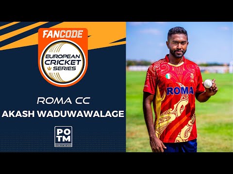 POTM: A.Waduwawalage -JIB vs RCC | Highlights |FanCode ECS Italy,Super Series, 2022 Day 5| ECS22.451