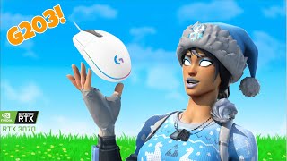 Video thumbnail for Logitech G203 Unboxing & Fortnite Gameplay by Percx