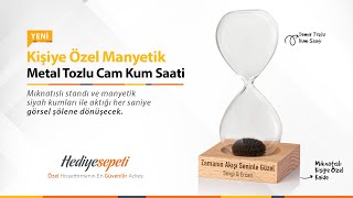 Kişiye Özel Manyetik Kum Saati