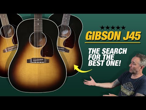 4 Gibson J-45 Guitars – Which One Sounds Best??