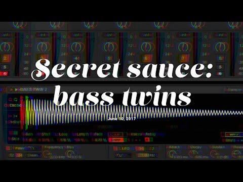Ableton Secret Sauce: Bass Twins
