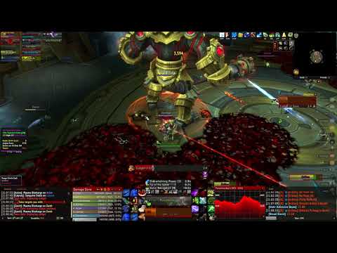 Taloc Heroic Uldir Boss fight, survival hunter POV