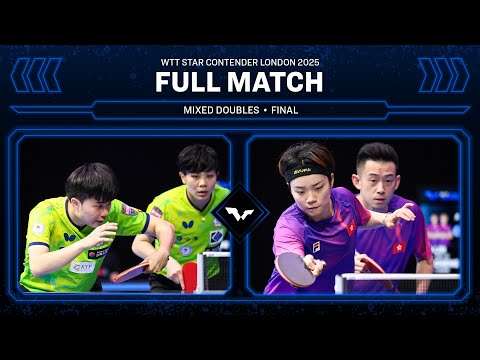 FULL MATCH | Lin/Cheng vs Wong/Doo | XD Final | #WTTLondon 2025