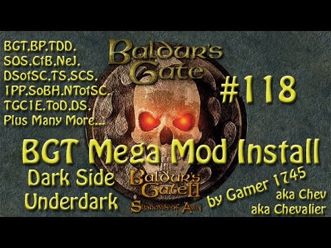 Let's Play Baldur's Gate Trilogy Mega Mod Part 118 - Dark Side