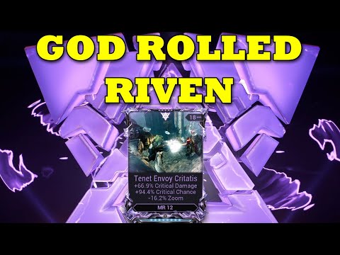 Warframe God Rivens From Opening All My Unveiled Riven Mods!