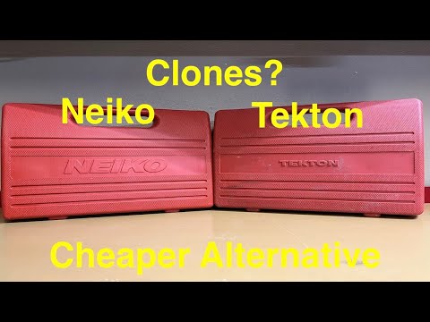 Are Neiko and Tekton Sourced From the Same Manufacturer?
