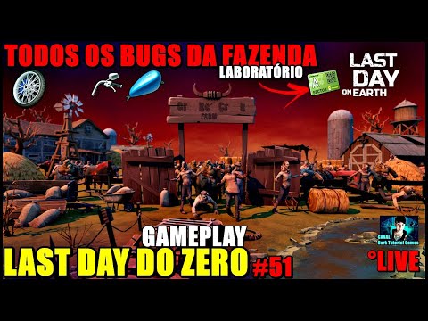 ●LABORATÓRIO MODO ECONÔMICO COMEÇANDO DO ZERO 👁 VÁRIOS BUGS Last Day On Earth GAMEPLAY #51