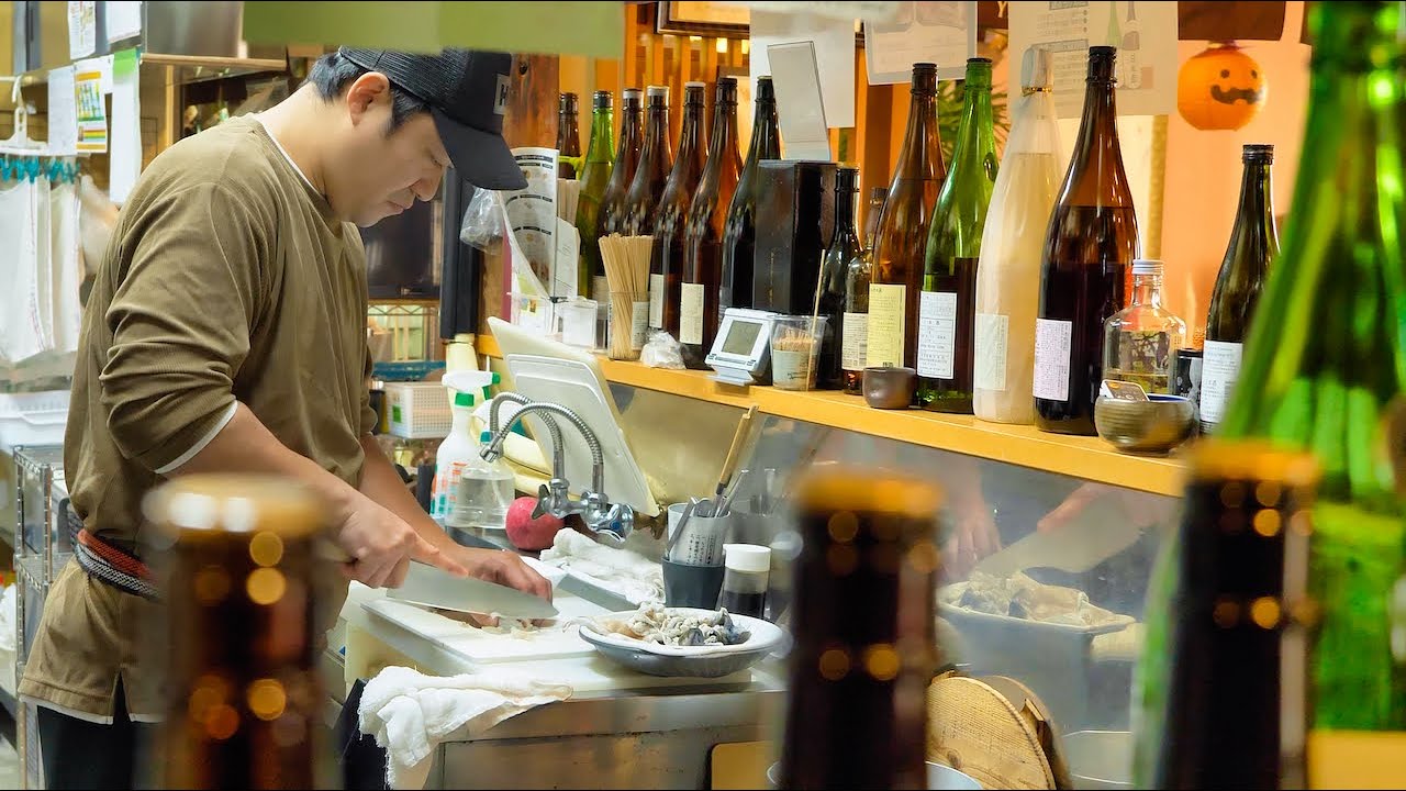 VIP御用達！一日密着で青森No1の肴とこだわりの日本酒居酒屋に行ってきました！超絶神業で作る絶品海鮮料理！【ふくら】