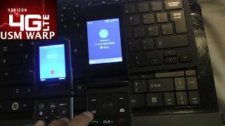 KAZUNA eTalk (US Mobile Warp/VzW) - Call, SMS, and data test