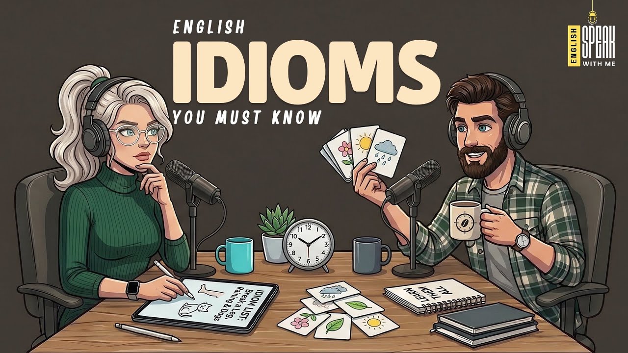  Common English Idioms You Must Know | English Learning Podcast