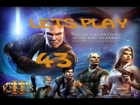 Lets Play Star Wars KotOR 2 Part 43 Dantooine