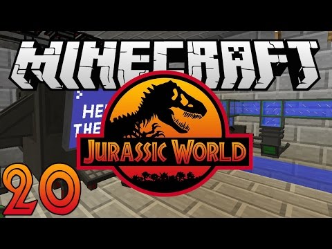 Minecraft: Jurassic World - Ep. 20 - "Mammoth and Digital Miner!" (Rexxit Modpack)