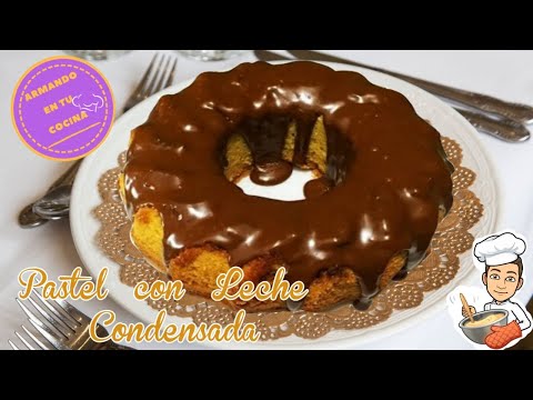 Pastel con Leche Condensada/ Reto Video