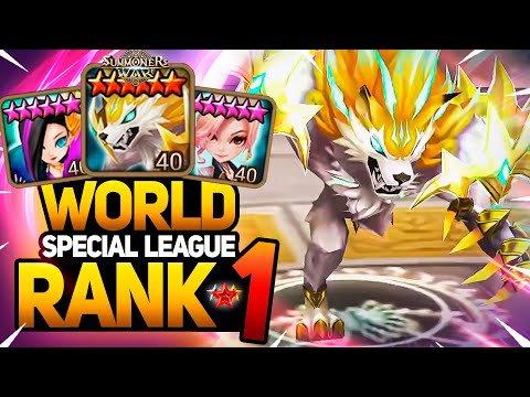 WORLD RANK 1 IN SPECIAL LEAGUE - Summoners War