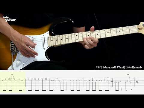 Bryan Adams - When You're Gone Guitar Solo Lesson With Tab(Slow Tempo)
